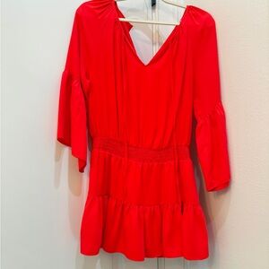 Amanda Uprichard Red Mini Dress